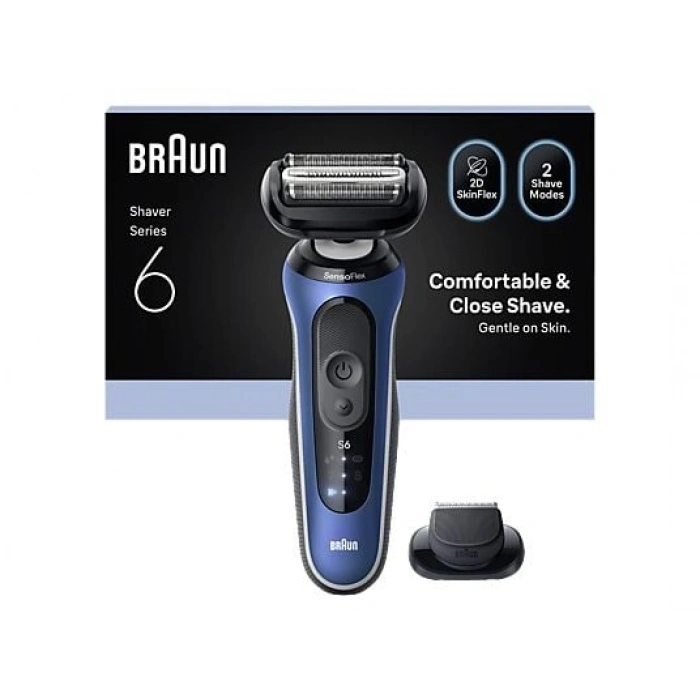 BRAUN 62-B1200S Series 6 Elektrikli Islak ve Kuru Tıraş Makinesi