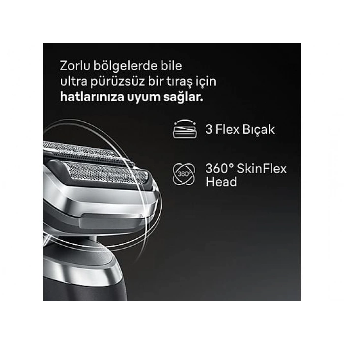 BRAUN 72-G1200S Series 7 Elektrikli Islak ve Kuru Tıraş Makinesi