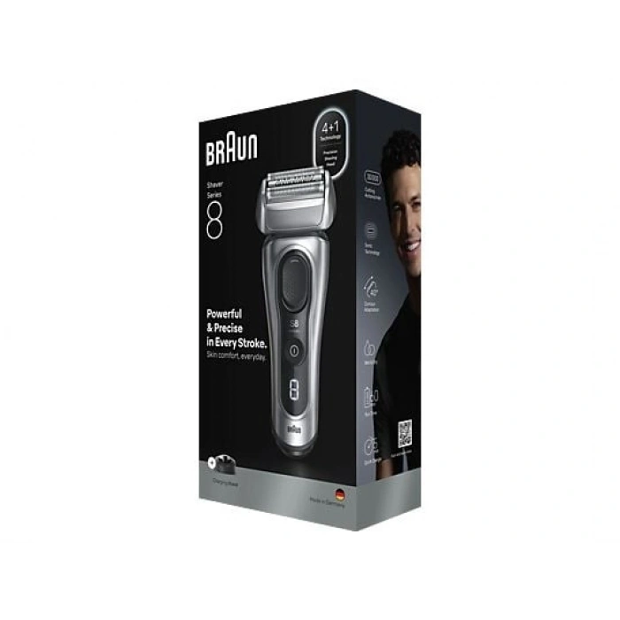BRAUN 8617S Series 8 Elektrikli Islak ve Kuru Tıraş Makinesi