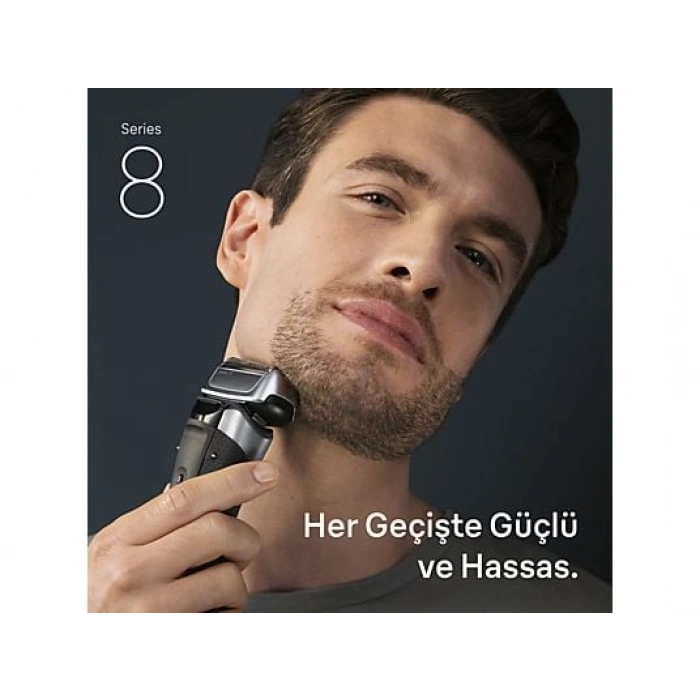 BRAUN 8617S Series 8 Elektrikli Islak ve Kuru Tıraş Makinesi