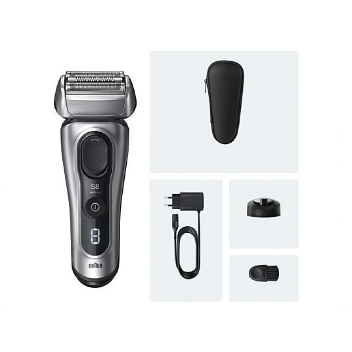 BRAUN 8617S Series 8 Elektrikli Islak ve Kuru Tıraş Makinesi