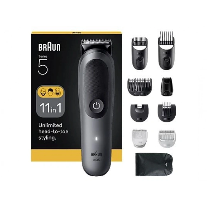 BRAUN AIO 5560 Hepsi Bir Arada Series 5 11 i 1 Arada Tıraş Kiti