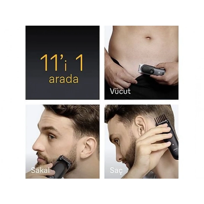 BRAUN AIO 5560 Hepsi Bir Arada Series 5 11 i 1 Arada Tıraş Kiti