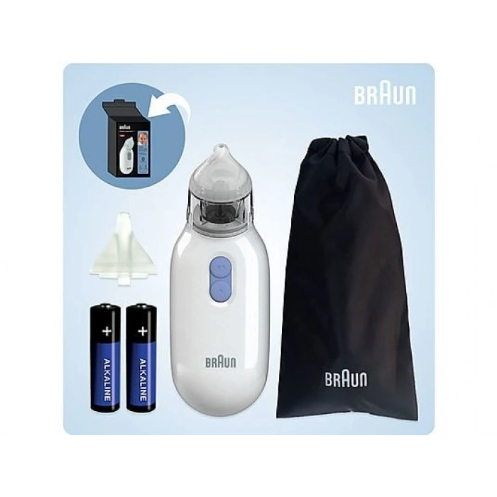 BRAUN BNA100EU Burun Aspiratörü Temizleyici Beyaz