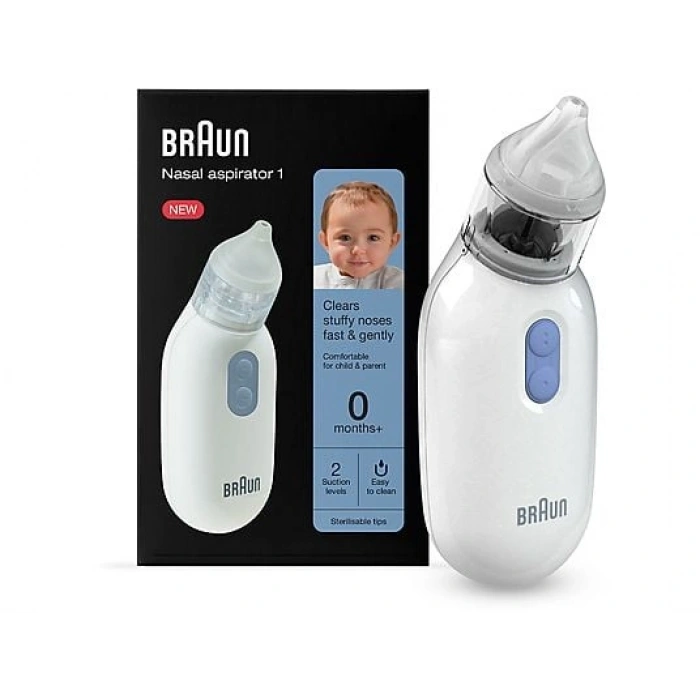 BRAUN BNA100EU Burun Aspiratörü Temizleyici Beyaz