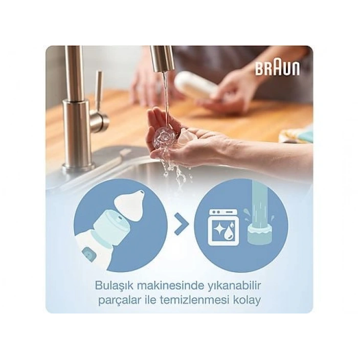 BRAUN BNA100EU Burun Aspiratörü Temizleyici Beyaz