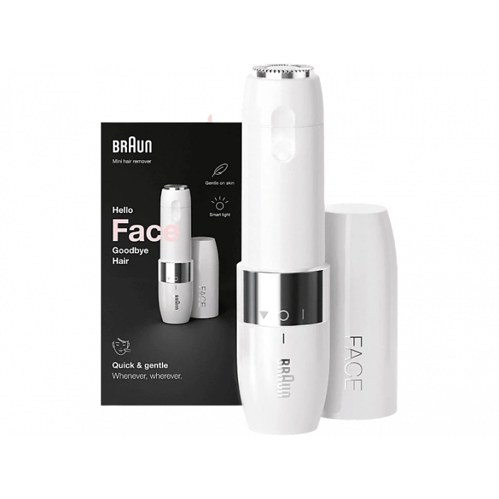 BRAUN FACE FS1000 Mini Tüy Alma Cihazı Beyaz