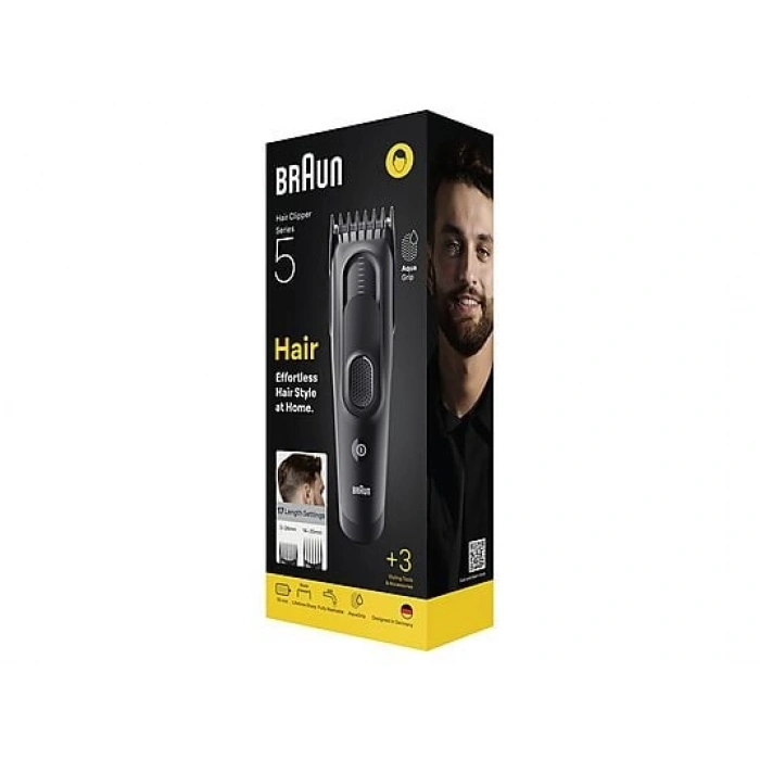 BRAUN HC5530 Series 5 +3 Aksesuar Saç Kesme Makinesi