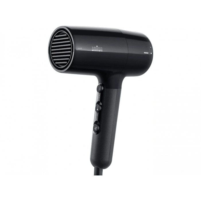 BRAUN HD225E HD2.2 Iontec Difüzörlü Saç Kurutma Makinesi Siyah