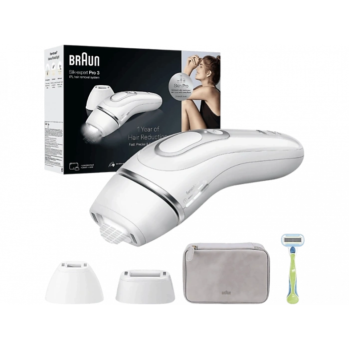 BRAUN PL3132 IPL Silk-Expert Pro3, Çanta, 2 Başlık, Venus Tıraş Makinesi