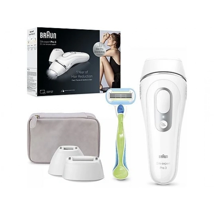 BRAUN PL3132 IPL Silk-Expert Pro3, Çanta, 2 Başlık, Venus Tıraş Makinesi