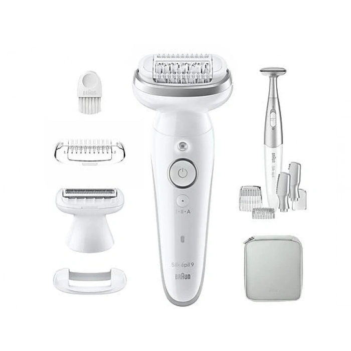 BRAUN SE 9241 Silk-Épil 9 Islak ve Kuru Epilasyon Cihazı Gümüş