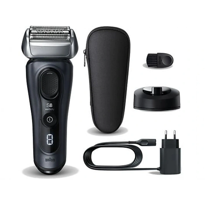 BRAUN Series 8 8513S Islak & Kuru Tıraş Makinesi Kömür Gri