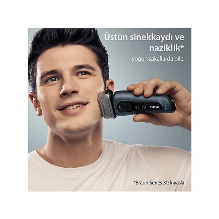 BRAUN Series 8 8513S Islak & Kuru Tıraş Makinesi Kömür Gri