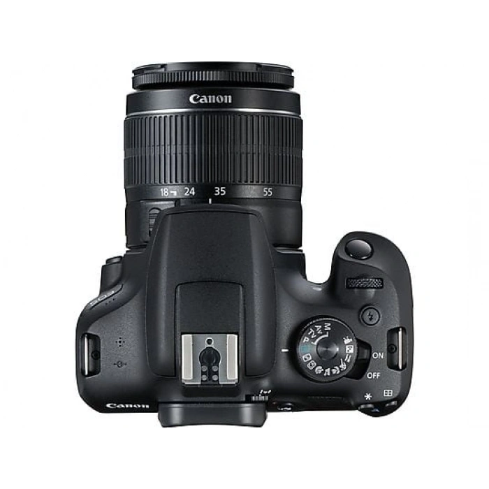 CANON EOS 2000D 18-55 IS II Fotoğraf Makinesi Siyah
