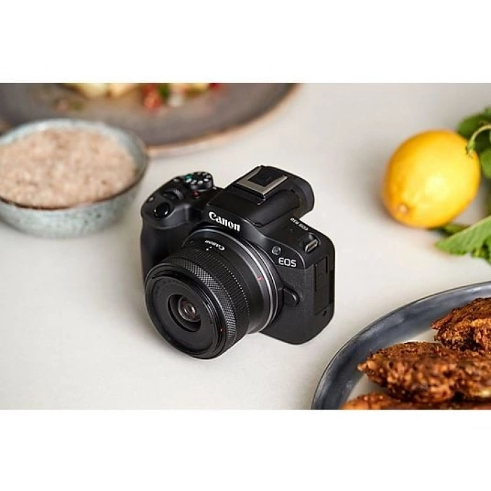 CANON EOS R50 + RF S 18-45MM IS KIT Fotoğraf Makinesi