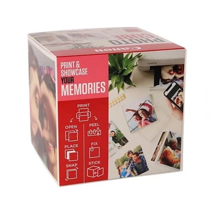 CANON Paper PP-201 5X5 Photo Cube CP Fotoğraf Kağıdı Pembe