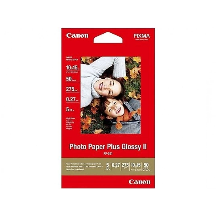 CANON Plus Glossy II (PP-201) Fotoğraf Kağıdı Beyaz