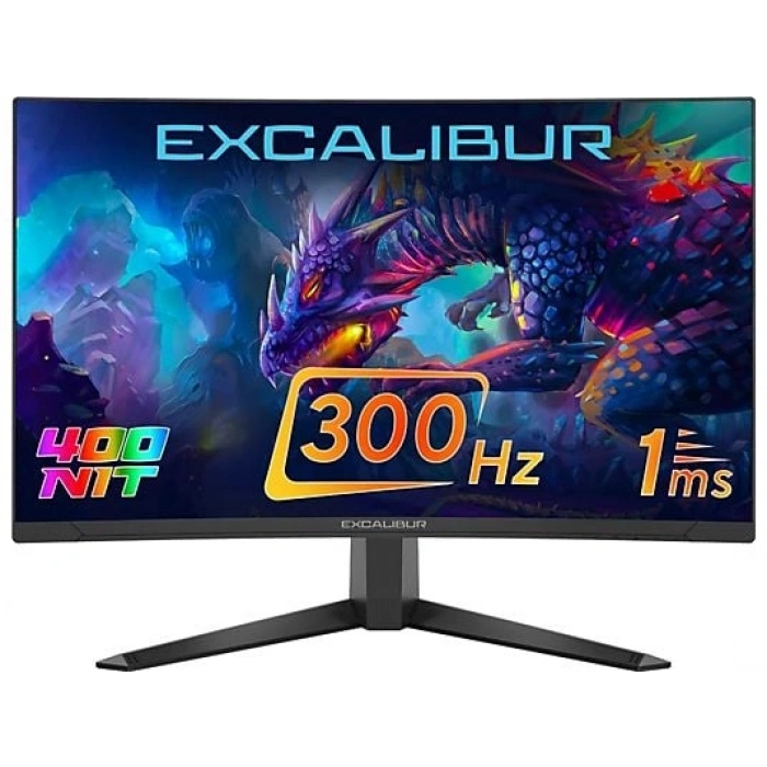 CASPER Excalibur M.E27FVC-E 27 1 ms 300 Hz Full HD Fast VA Curved Oyuncu Monitörü Siyah
