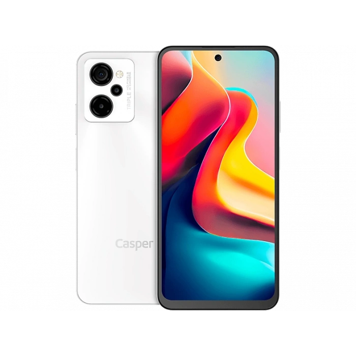 CASPER Via M40 6/128GB Akıllı Telefon İnci Beyazı