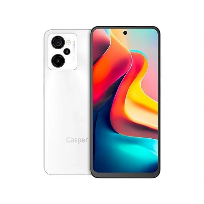 CASPER Via M40 6/128GB Akıllı Telefon İnci Beyazı