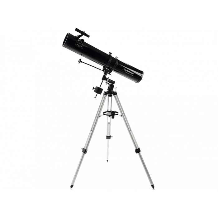 CELESTRON Powerseeker 114 EQ Ay Takip Motoru ve Telefon Adaptör Hediyeli Teleskop Siyah