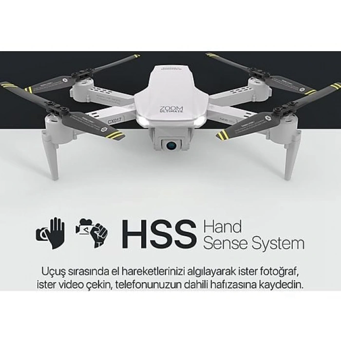 CORBY CX017-2B Zoom Ultimate Çift Bataryalı 1080P Smart Drone