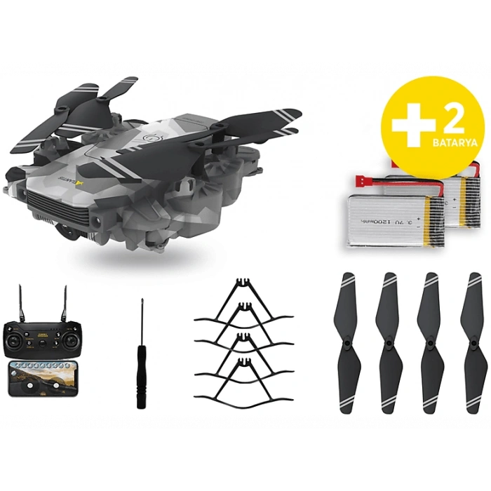 CORBY CX020-2B Atlantis Çift Bataryalı 720P Smart Drone