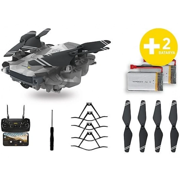 CORBY CX020-2B Atlantis Çift Bataryalı 720P Smart Drone