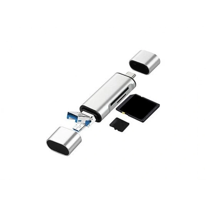 DAYTONA ADS-103 Type-C To USB 3.0  Sd Tf Kart Okuyucu