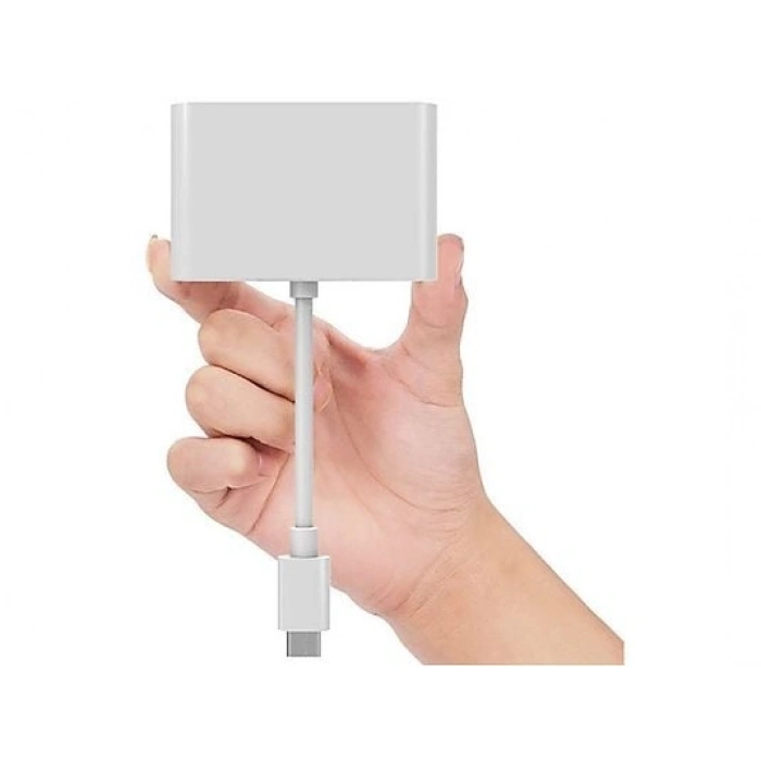 DAYTONA FC01 3 in 1 Type C HDMI USB Multi Adaptör Silver
