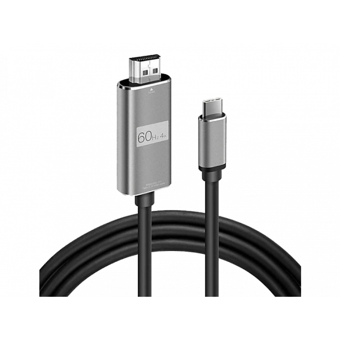 DAYTONA Hc-01 Type-C To 4K HDMI Görüntü Aktarım Kablosu Gri