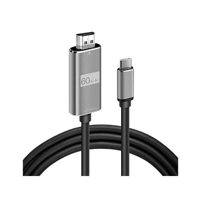DAYTONA Hc-01 Type-C To 4K HDMI Görüntü Aktarım Kablosu Gri