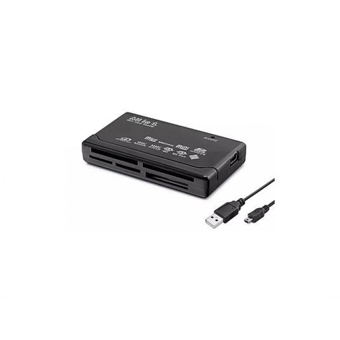 DAYTONA HT-09A  All In One USB 2.0 Kart Okuyucu Hub Siyah