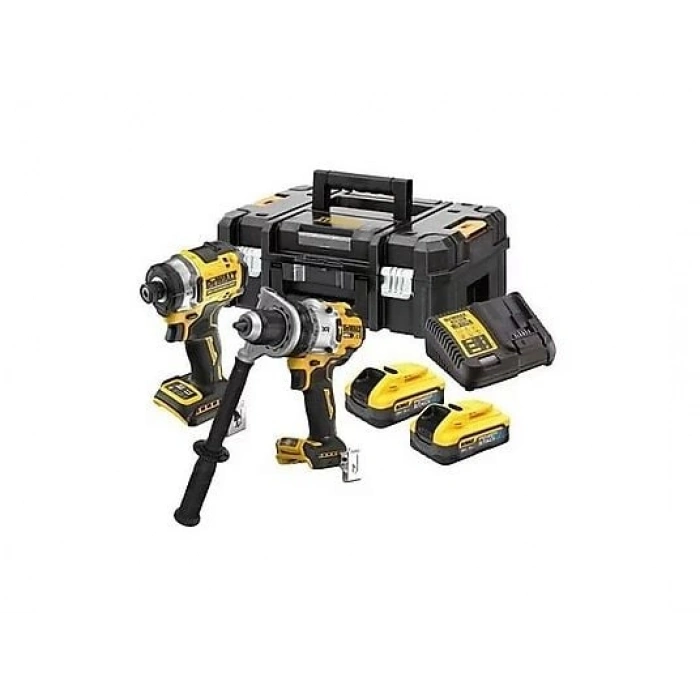 DEWALT DCK2200H2T 2x 5.0Ah İkili Set Kömürsüz Akülü Vidalama