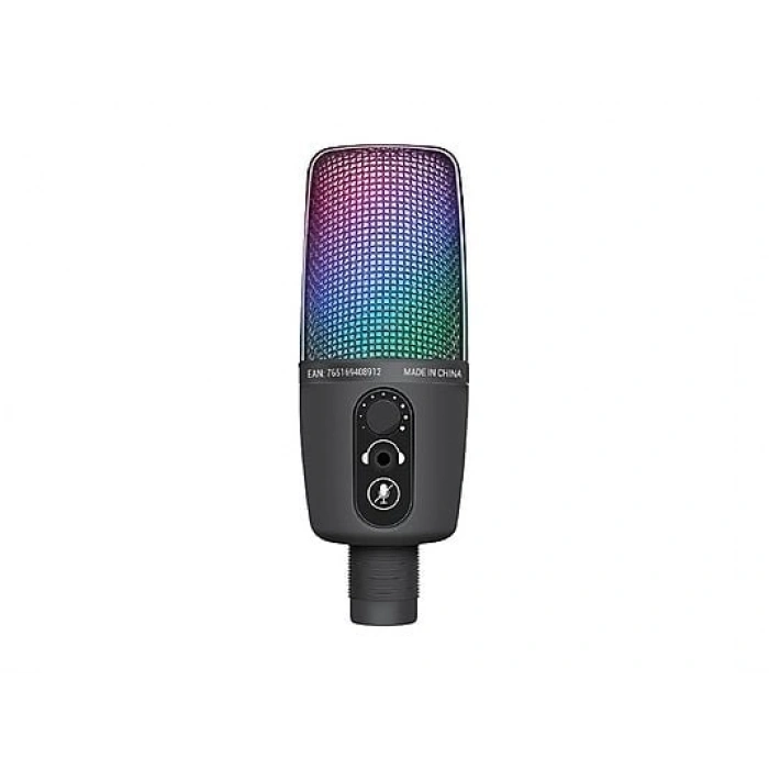 DEXIM DMK003 RGB Tripodlu PC/PS5 Uyumlu Oyuncu ve Yayıncı Mikrofonu Siyah