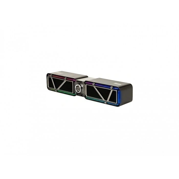 DIVOOM D-Base 30W Rgb Işıklı Çift Portlu 35W Hızlı Şarj Masaüstü Gaming Bluetooth Hoparlör Siyah