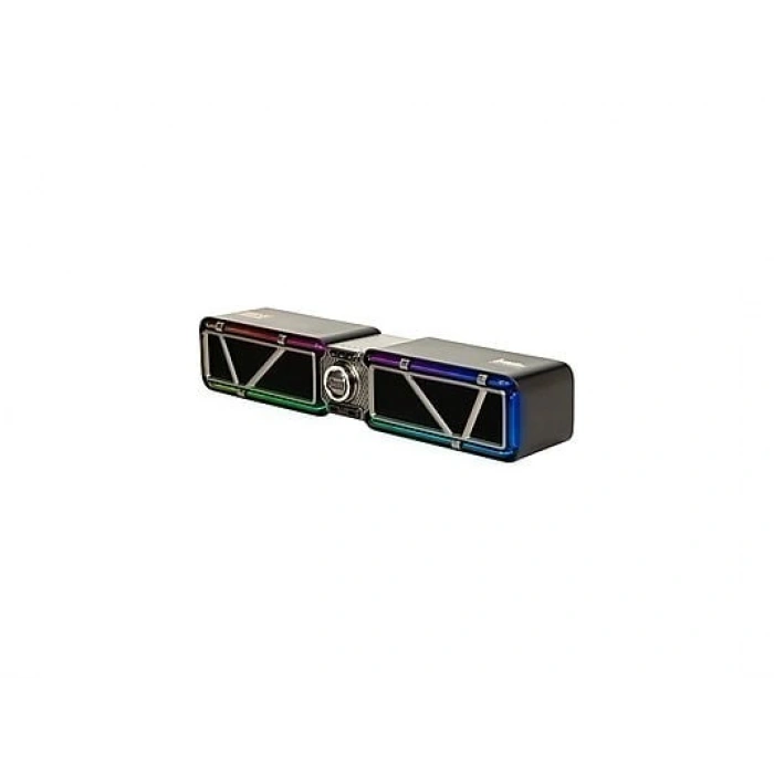 DIVOOM D-Base 30W Rgb Işıklı Çift Portlu 35W Hızlı Şarj Masaüstü Gaming Bluetooth Hoparlör Siyah