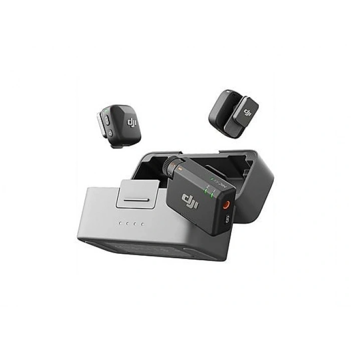 DJI Mic Mini 2 Kişilik Kablosuz (İthalatçı Garantili) Yaka Mikrofonu
