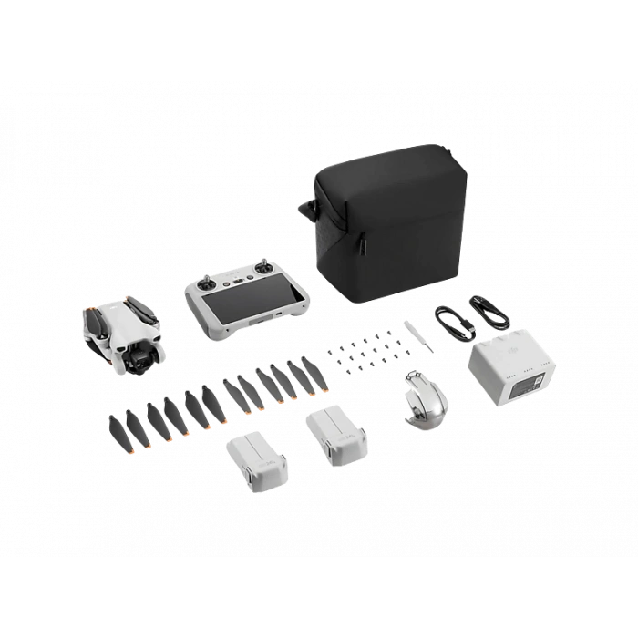 DJI Mini 3 Fly More Combo Drone (DJI RC Ekranlı Kumandalı)