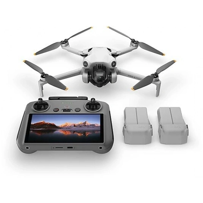DJI Mini 4 Pro Fly More Combo Plus Drone (DJI RC 2 Ekranlı Kumandalı)