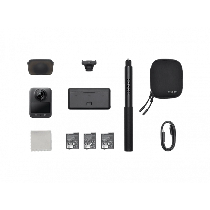 DJI Osmo 360 Adventure Combo Aksiyon Kamera