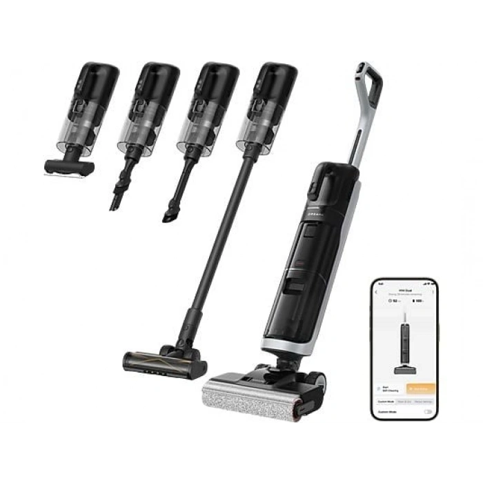 DREAME Dreame H14 Dual Akıllı Islak Kuru Süpürge Siyah