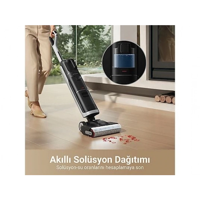 DREAME Dreame H14 Dual Akıllı Islak Kuru Süpürge Siyah