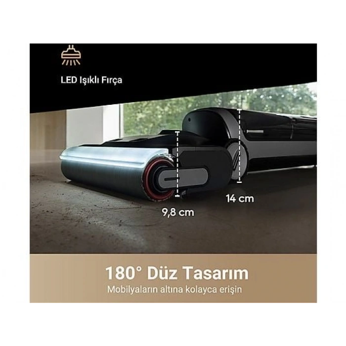 DREAME Dreame H14 Dual Akıllı Islak Kuru Süpürge Siyah