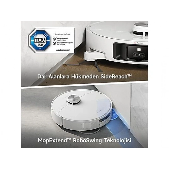 DREAME L40 Ultra Mop Robot Süpürge Beyaz