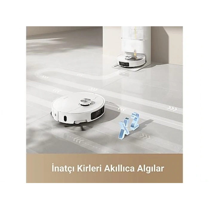 DREAME L40 Ultra Mop Robot Süpürge Beyaz