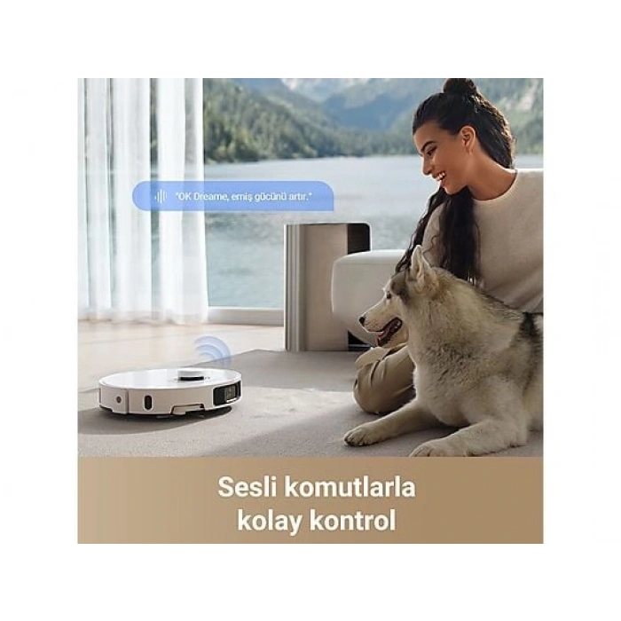 DREAME L40 Ultra Mop Robot Süpürge Beyaz