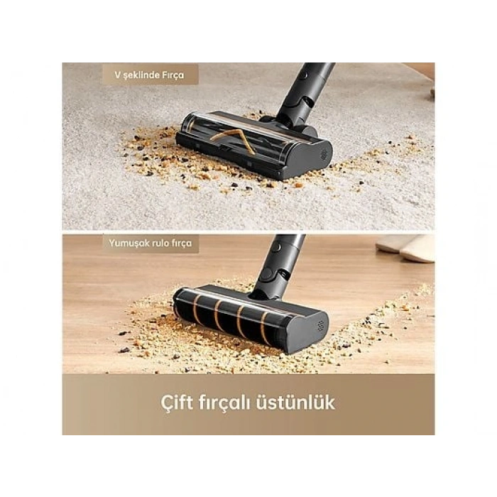 DREAME R10 Pro Akülü Şarjlı Dikey Süpürge Siyah