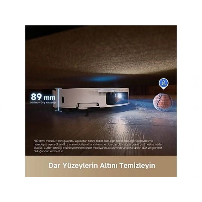 DREAME X50 Ultra Complete Robot Süpürge Beyaz